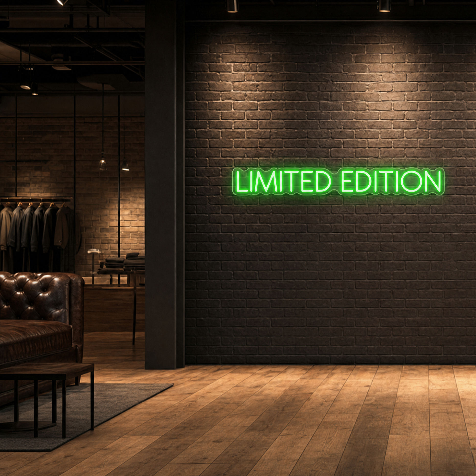 Neon Schild LIMITED EDITION – PowerLED Leuchtreklame mit Dimmer & Fernbedienung