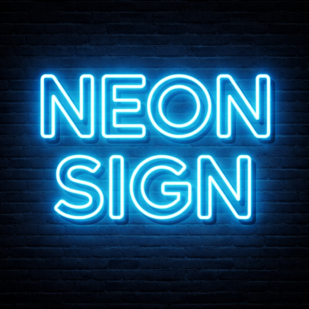 Individuelles LED-Neon-Schild - personalisiert nach Wunsch