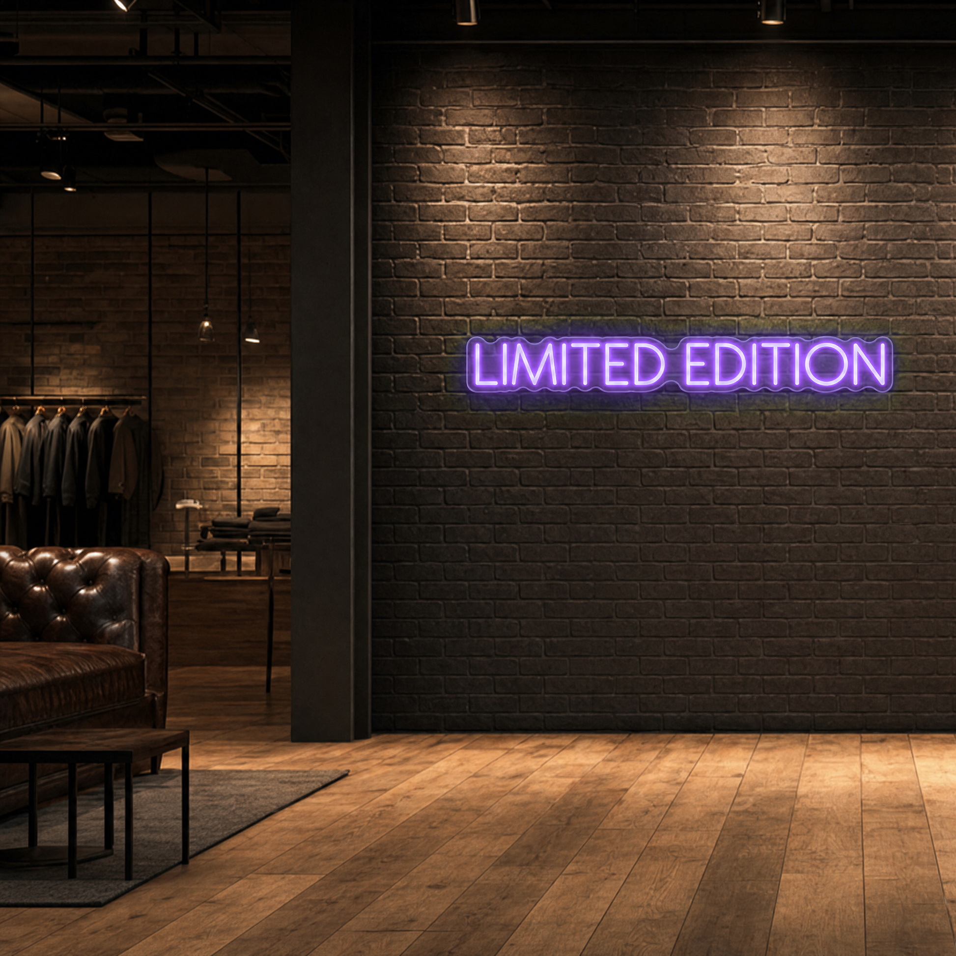 Neon Schild LIMITED EDITION – PowerLED Leuchtreklame mit Dimmer & Fernbedienung