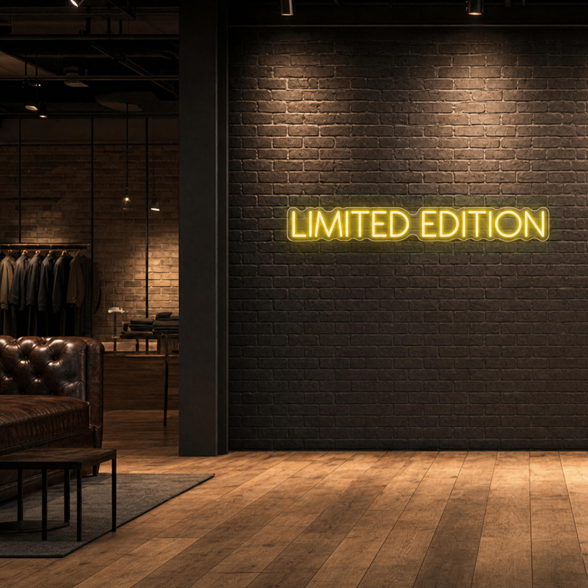 Neon Schild LIMITED EDITION – PowerLED Leuchtreklame mit Dimmer & Fernbedienung
